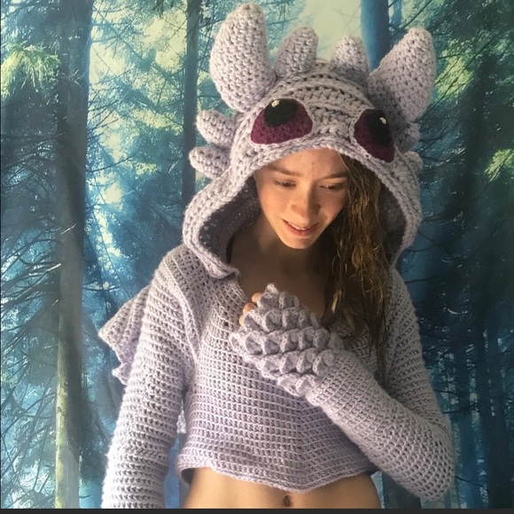 Handmade Crochet Dragi Body - Picture 3 of 3